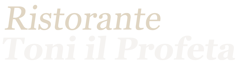 RISTORANTE TONI IL PROFETA